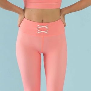 Hello Girlfriend Flexi Pants - Pink